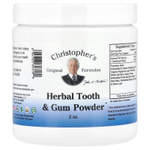 Christopher's Original Formulas, травяной порошок для зубов и десен, 2 унции