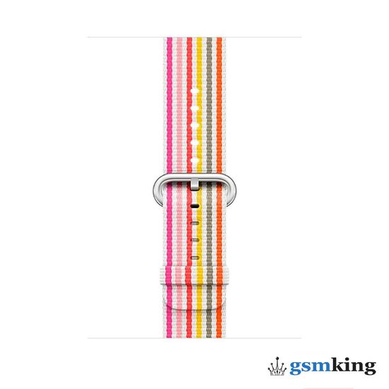 Apple Woven Nylon Band for Apple Watch 42|44|45|49mm Pink Stripe (Розовый) MRHD2ZM/A