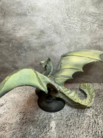 Dragon дракон зеленый фигурка (окрашена)