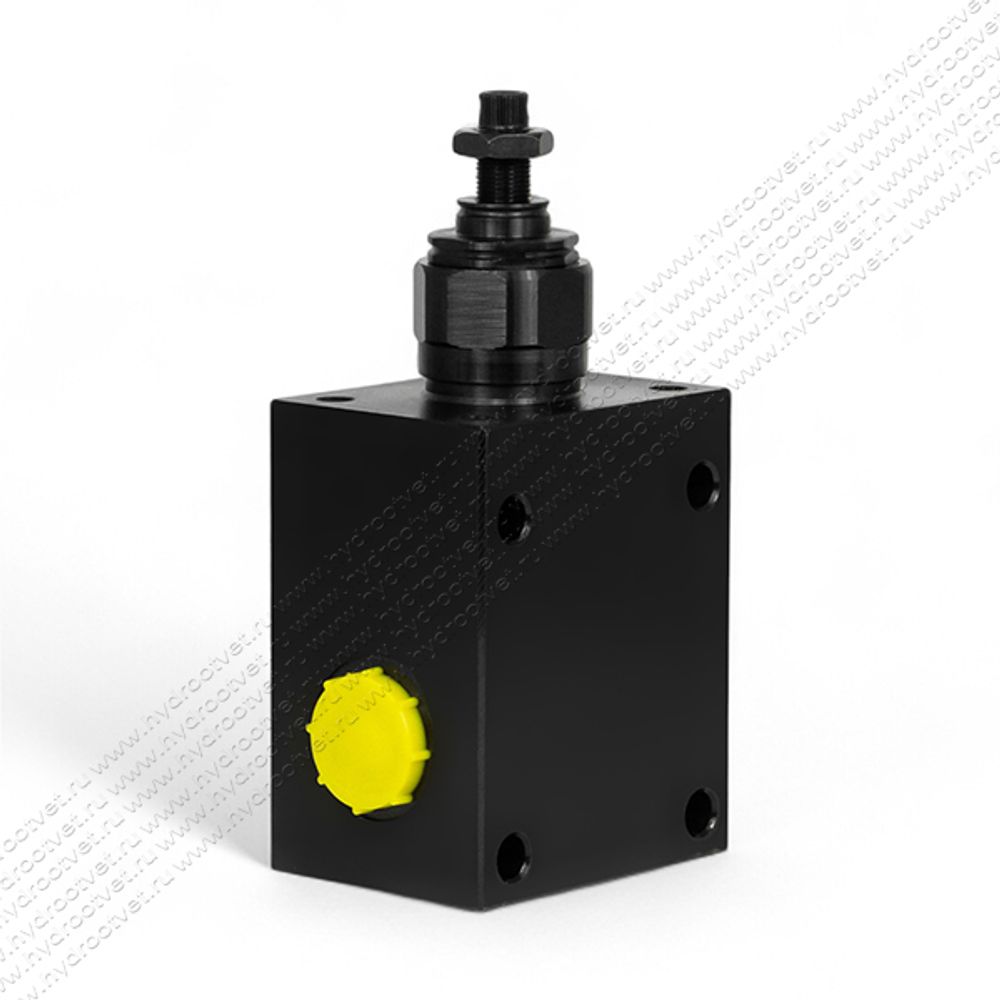 DBDS10G1X/315 - Предохранительный клапан прямого управления Ду10, давление регулировки до 315 бар, тип монтажа - резьбовой, элемент регулировки S = винт