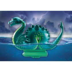 Игровой набор Playmobil 71830 Викинг с морским чудовищем 71830 40 деталей — фото 5