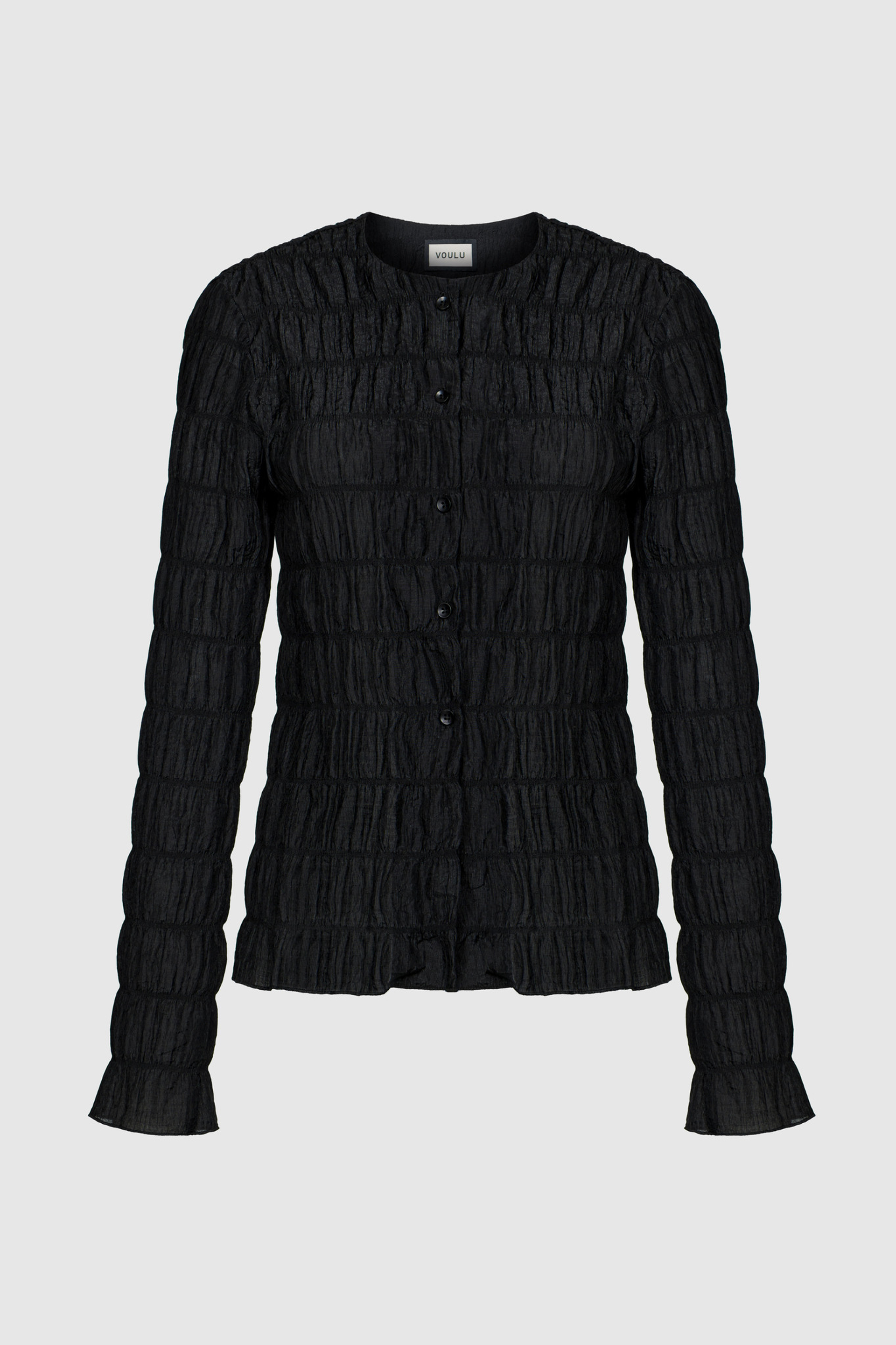 Рубашка из жатой ткани