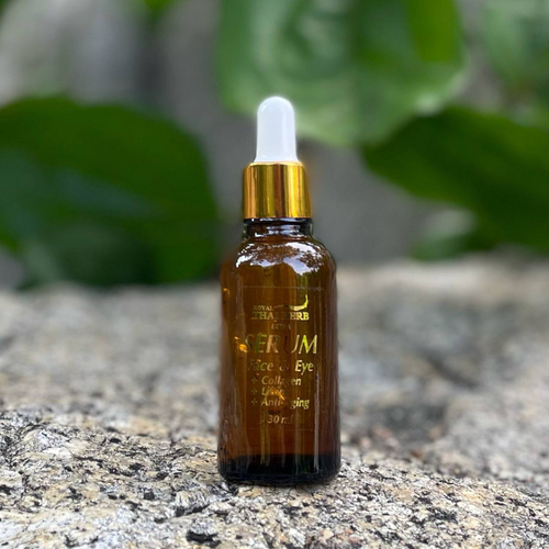 Сыворотка для лица с экстрактом Ананаса и эффектом ботокса Herb Botox Extra Serum Pineapple Royal Thai