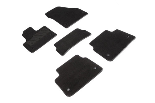 Ворсовые коврики LUX для Land Rover Discovery Sport I Rest 2019-н.в., Seintex.94649