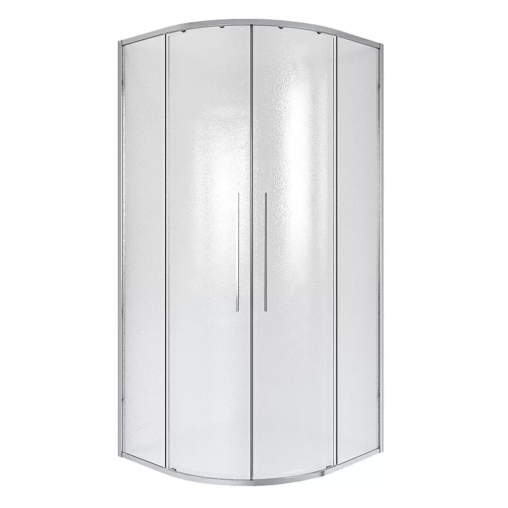 Душевой уголок Niagara Nova NG-3626-34 90х90 стекло шиншилла/профиль хром