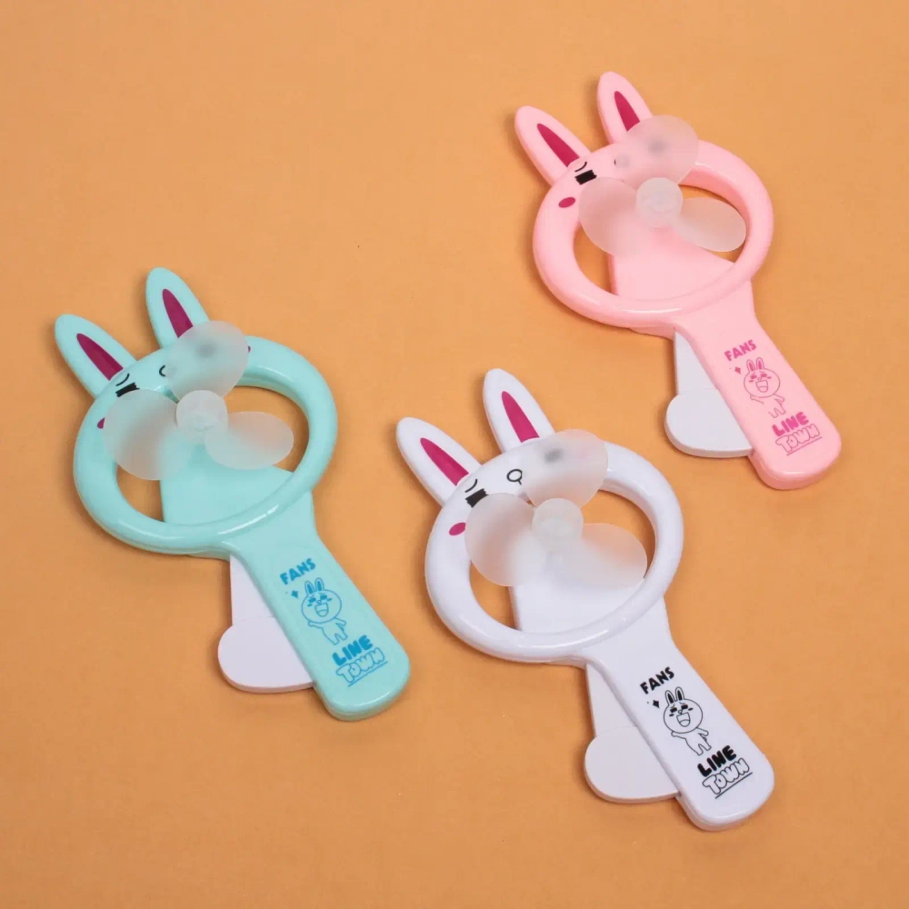 Вентилятор «Весёлый заяц» 20, микс