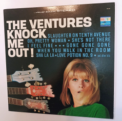 Винтажная виниловая пластинка LP The Ventures Knock Me Out (Japan 1978)