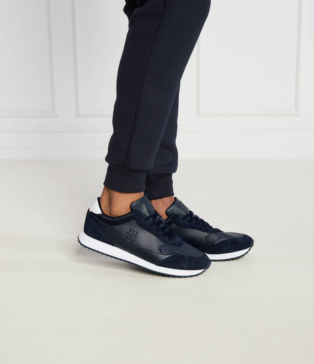 Кроссовки RUNNER EVO LTH MIX Tommy Hilfiger - темно-синий(FM0FM04776)