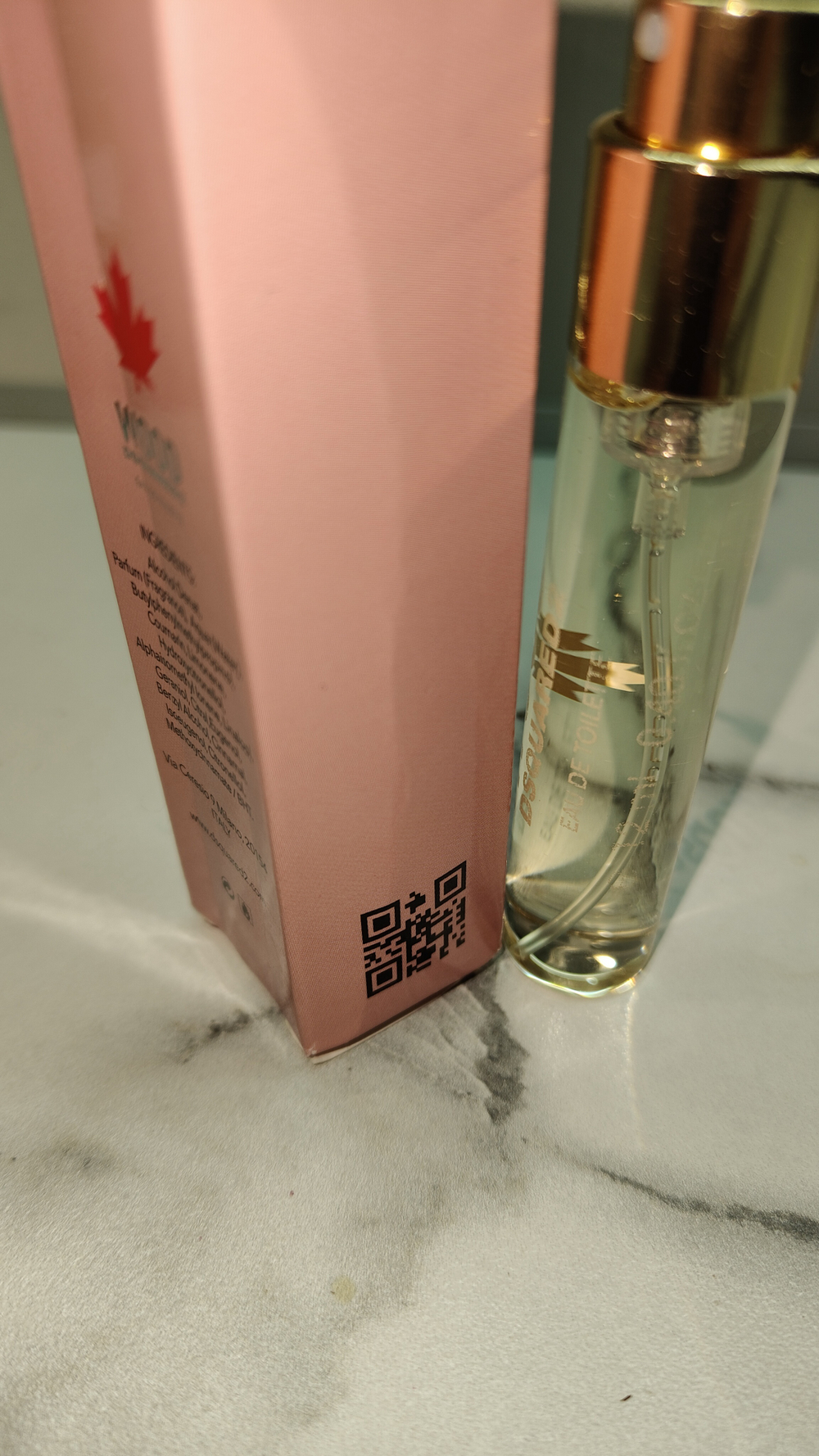 Пробник DSQUARED2 Wood for Her 12ml (duty free парфюмерия)