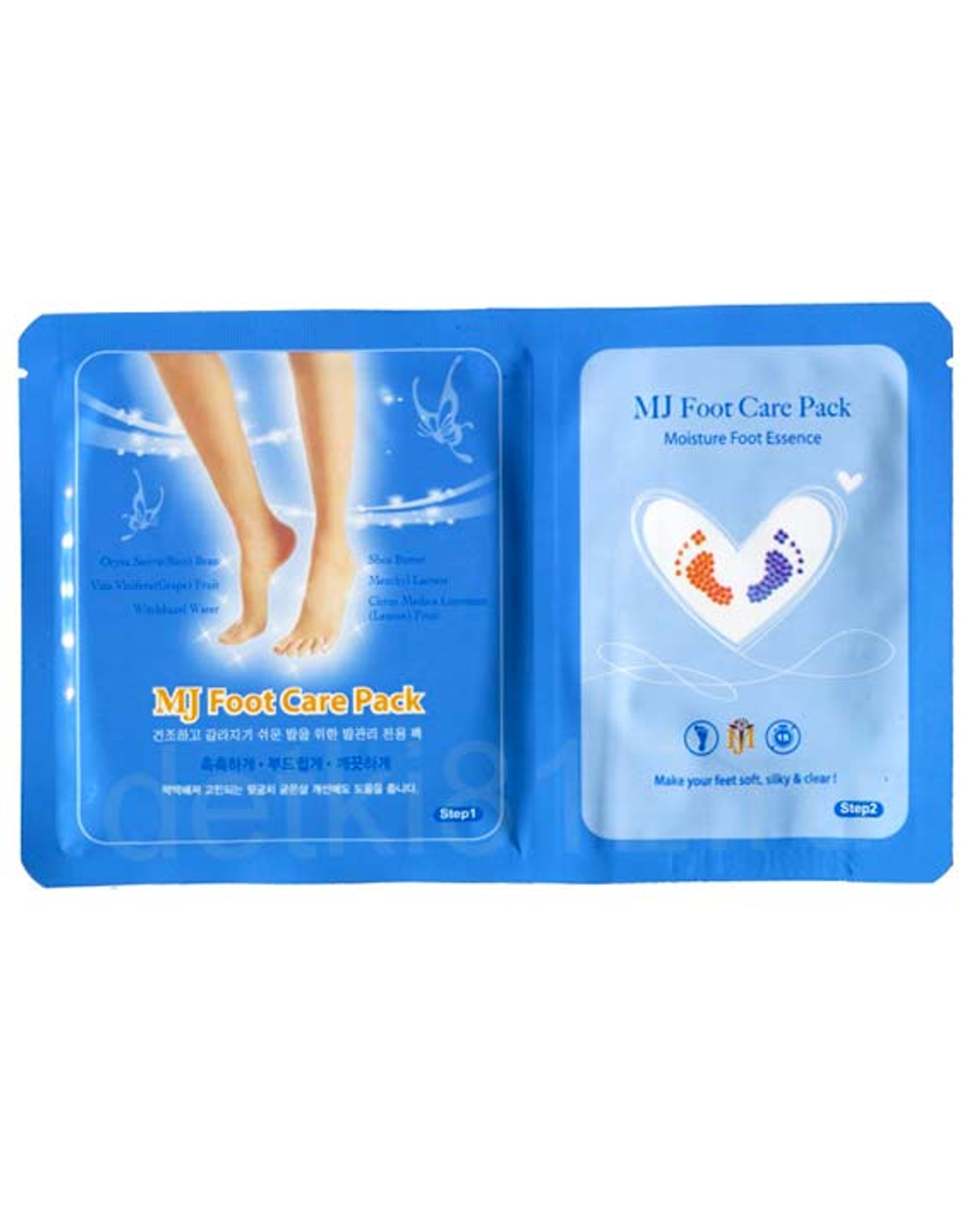 Маска для ног с гиалуроновой кислотой FOOT CARE PACK