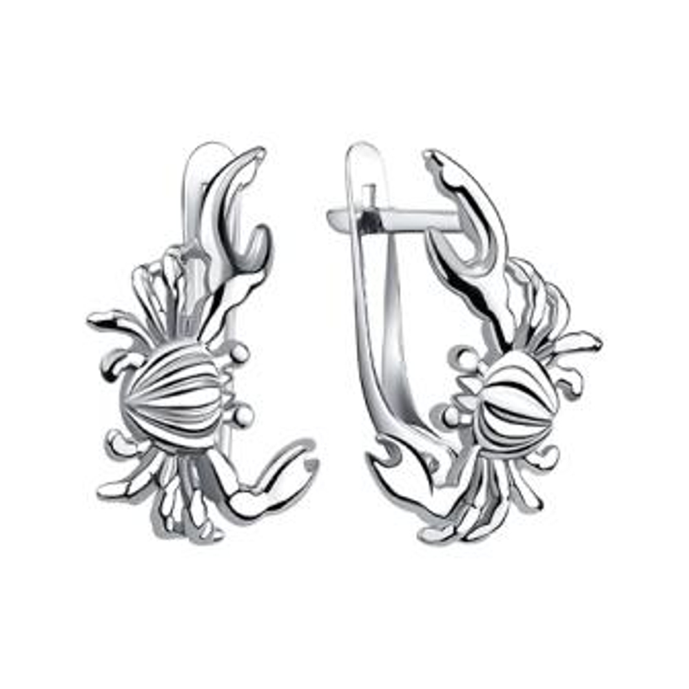 Серьги из серебра