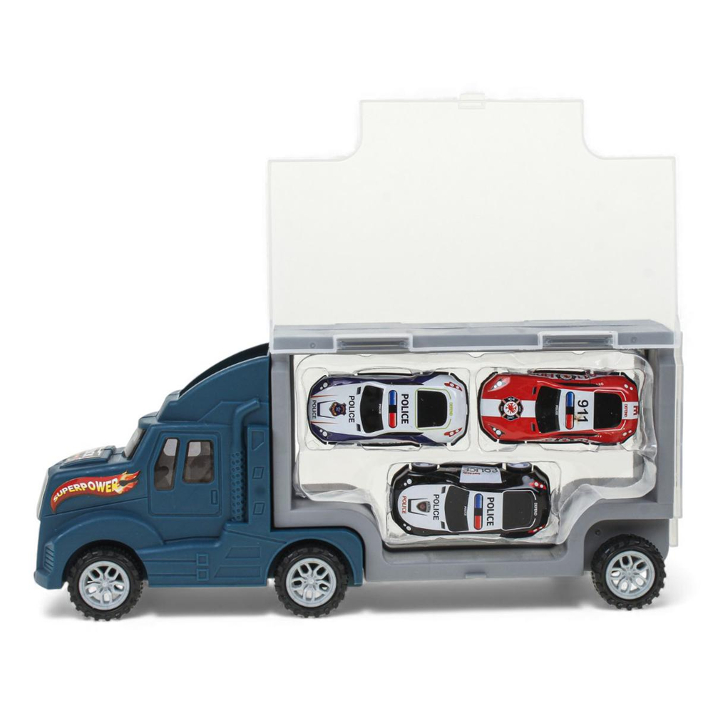 Автовоз +3 машинки, в ассорт. ПК, F3555-9