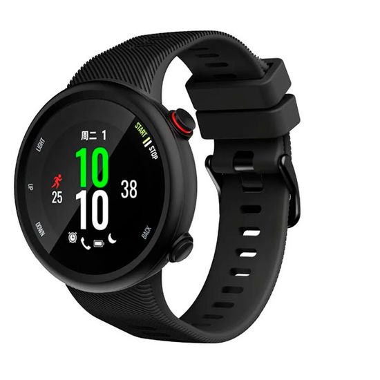 Ремешок для Garmin Forerunner 45 / Garmin SWIM 2 силиконовый (Черный)