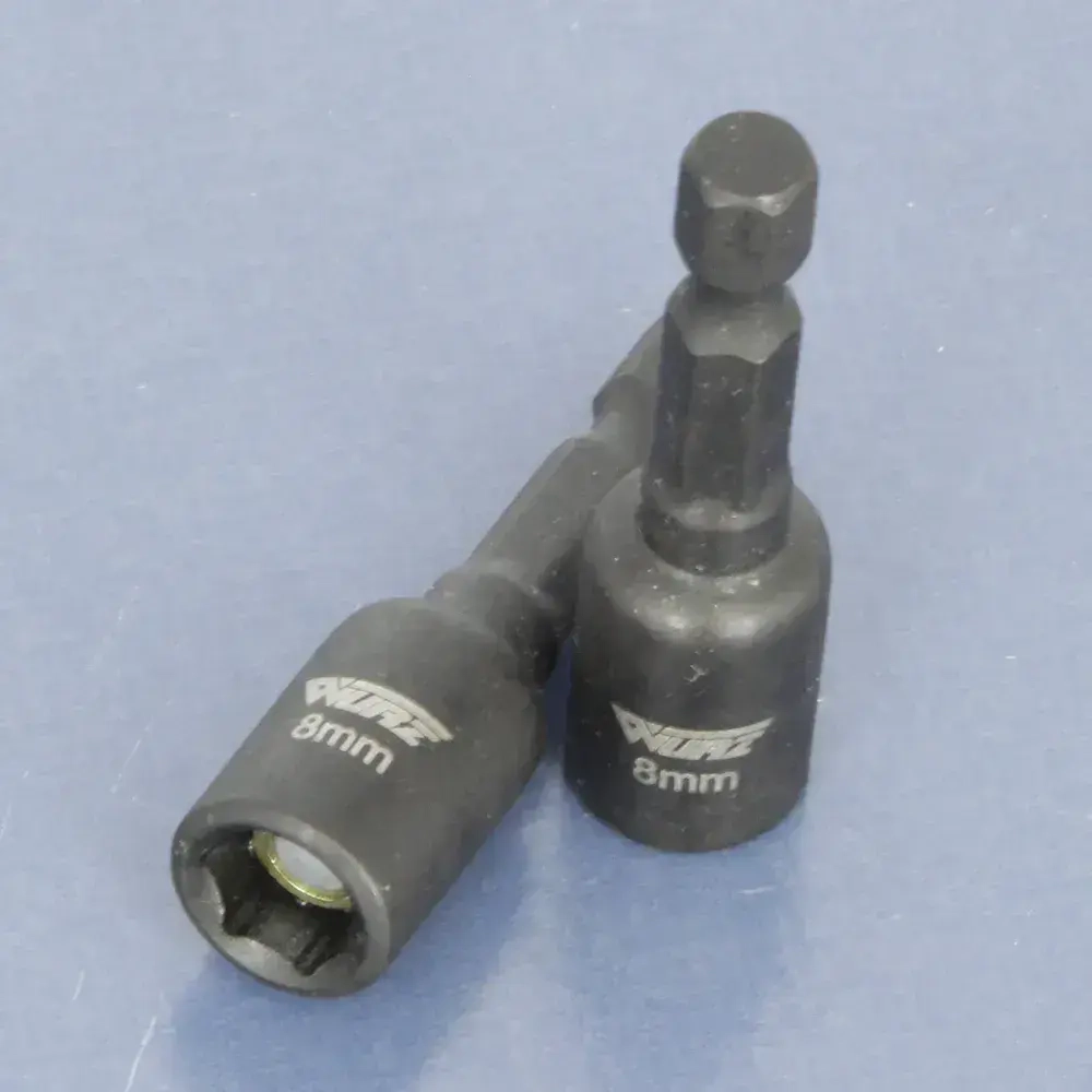 Бита с магнитной головкой 8мм Длина 48мм 2шт. WURZ 4808-2