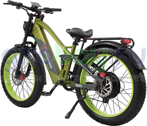 Электровелосипед Yokamura Dyna 2500W (52V/30Ah) - Military Green фото №6