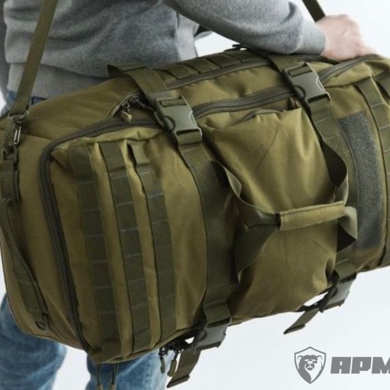 Сумка рюкзак медицинский 65 л, олива