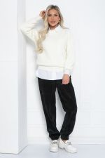 Брюки Кассандра (черные) Б12382-44 LT Collection