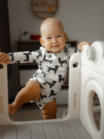 Боди Mjölk Собачки NEW с длинным рукавом