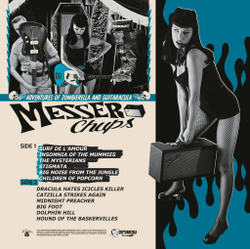 LP: Messer Chups — «Adventures Of Zombierella And Guitaracula» (2023) [Black Vinyl]