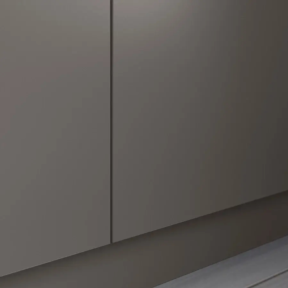 Дверь с петлями - FORSAND IKEA/ФОРСАНД ИКЕА, 195х50 см,  серый