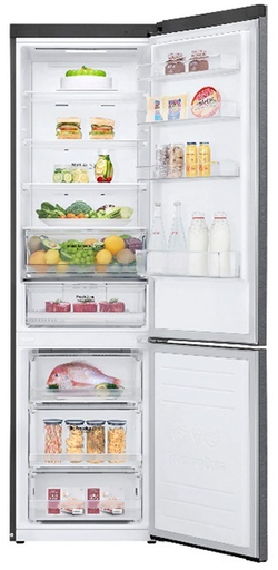 Холодильник LG GC-B509MLWM серый
