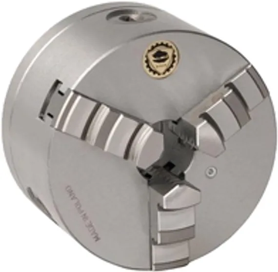 Трёхкулачковый токарный патрон Optimum Bison Ø 200 мм Camlock ASA D1-6"