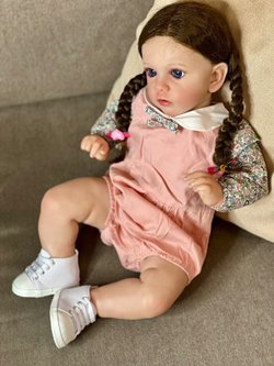 Кукла Реборн мягконабивная 60см в пакете (FA-141)