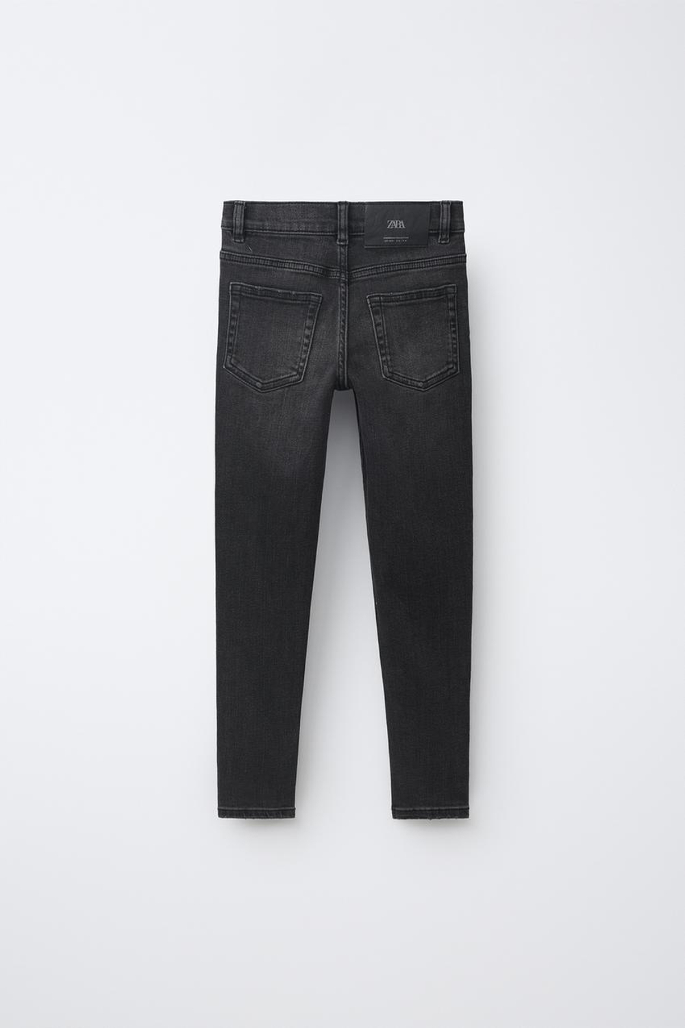 ZARA ДЖИНСЫ SKINNY FIT, ЧЕРНЫЙ