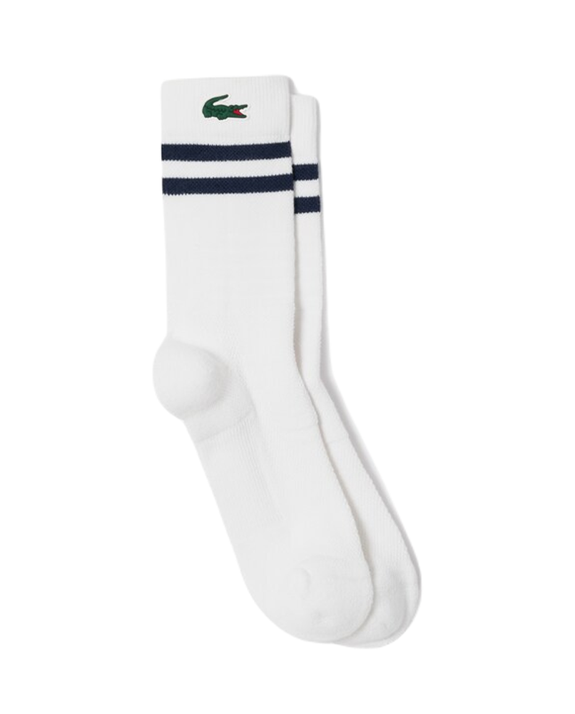 Теннисные носки Lacoste Breathable Jersey Tennis Socks 1P - white/navy blue