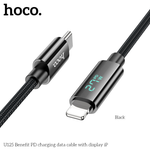 Кабель HOCO U125 Benefit PD charging data cable with display iP