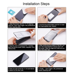 Защитное закаленное стекло от Nillkin для Google Pixel 9 и 9 Pro, серия CP+PRO Anti-Explosion Glass Screen Protector