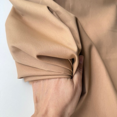 Джинса хлопковая (плотность 195 гр/м2) Миндаль