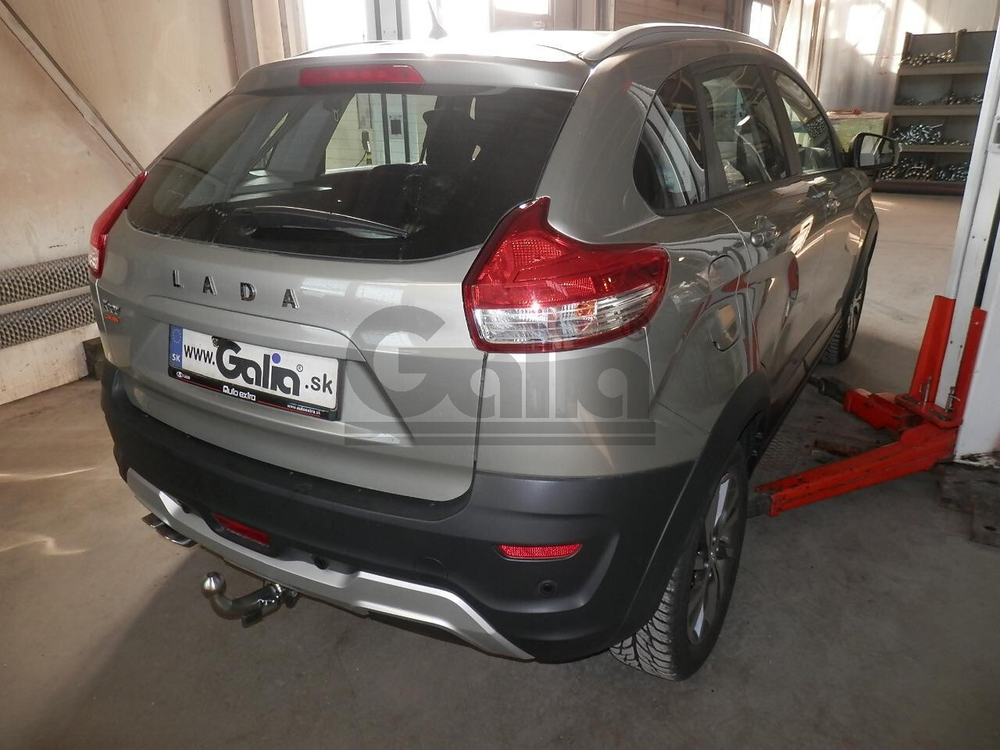 Оцинкованный фаркоп на Lada Xray 2015-2022, Lada Xray Cross 2018-2022 (без электрики), Galia L029C