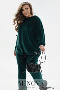 Костюм 2356-темно-зеленый Minova