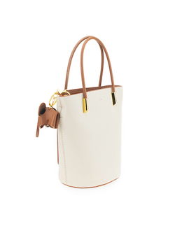 301-3659OFFWHITE Сумка жен., иск. кожа