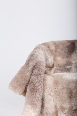 декоративная шкура из овчины