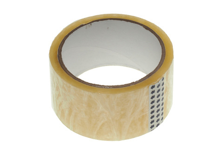 Клейкая лента упаковочная 48ммх40м 45мкм прозрачная ТР