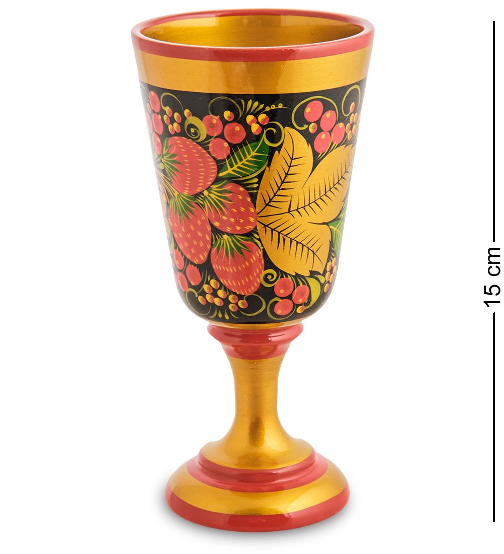 ХЛ-066/2 Набор д/шампанского «Встреча» (Хохлома)