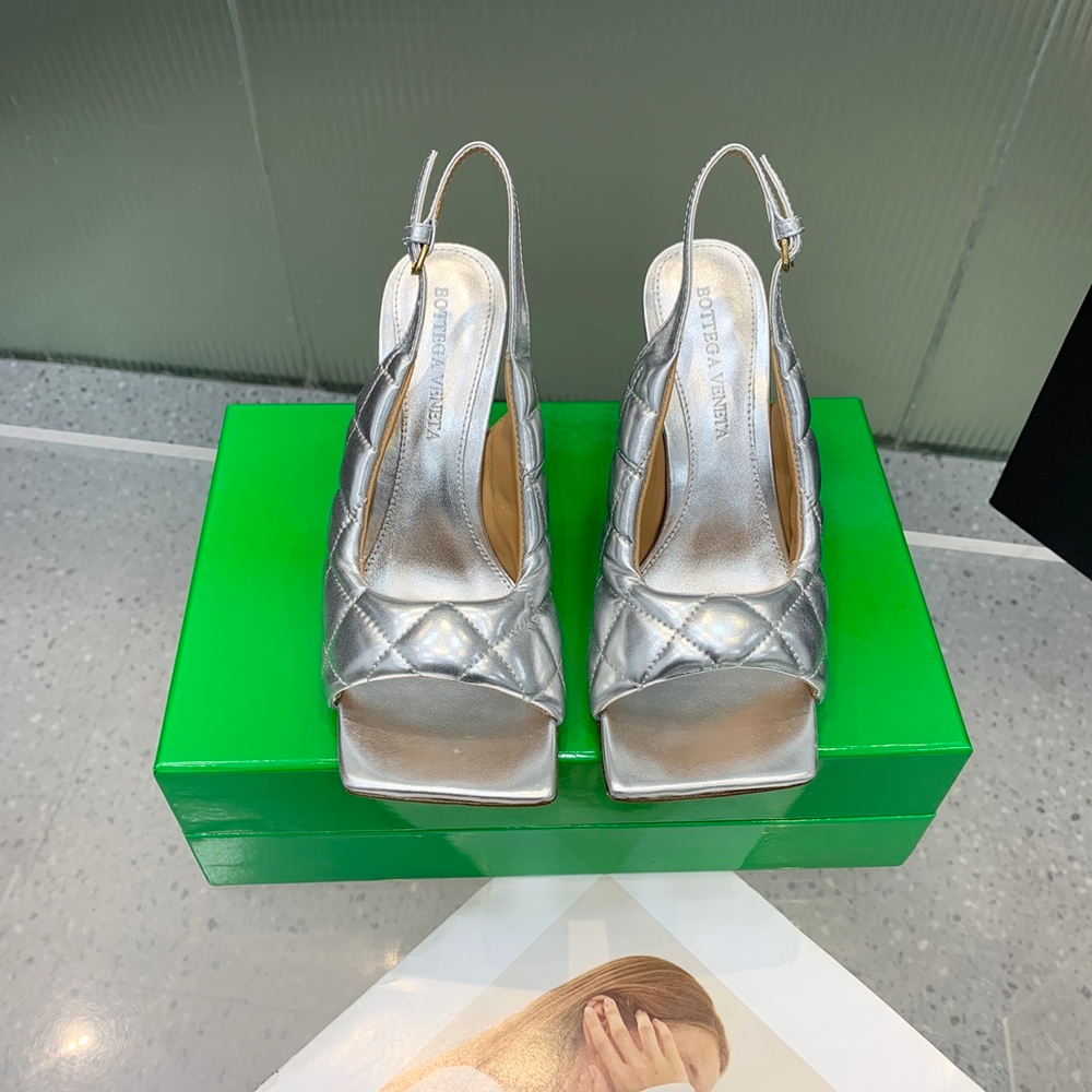 Bottega Veneta Padded Slingback Sandal
