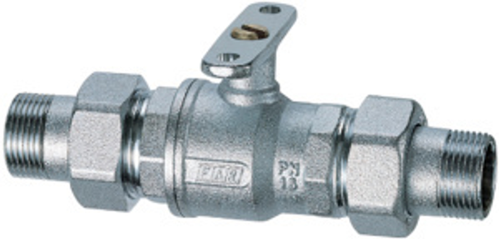 Кран шаровой 2-х ход., 3/4", НР-НР, зонный FAR