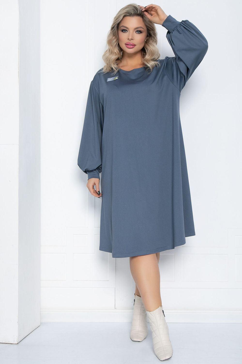 Платье Дыши модой (голубое) П12417-15 LT Collection