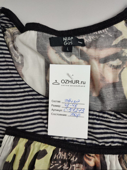 Платье Nice Girl с принтом 46-48 размер