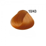 Перманентная крем-краска для волос Ollin 10/43 светлый блондин медно-золотистый