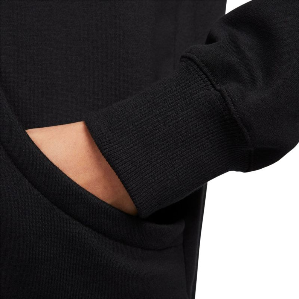 Женская Кофта теннисная Nike Sportwear Phoenix Fleece Hoodie - black/sail