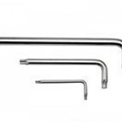 Ключ Г-образный TORX длинный T27H с отверстием RockForce##Rock FORCE RF-76727L