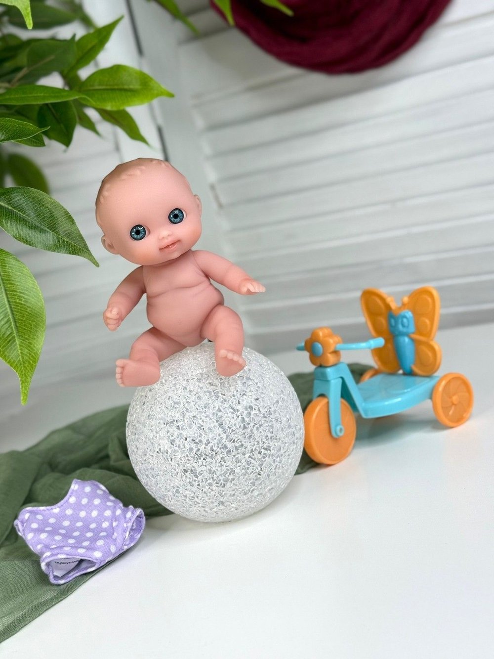 Пупс-мини BERENGUER виниловый Lulu 13см (16912)