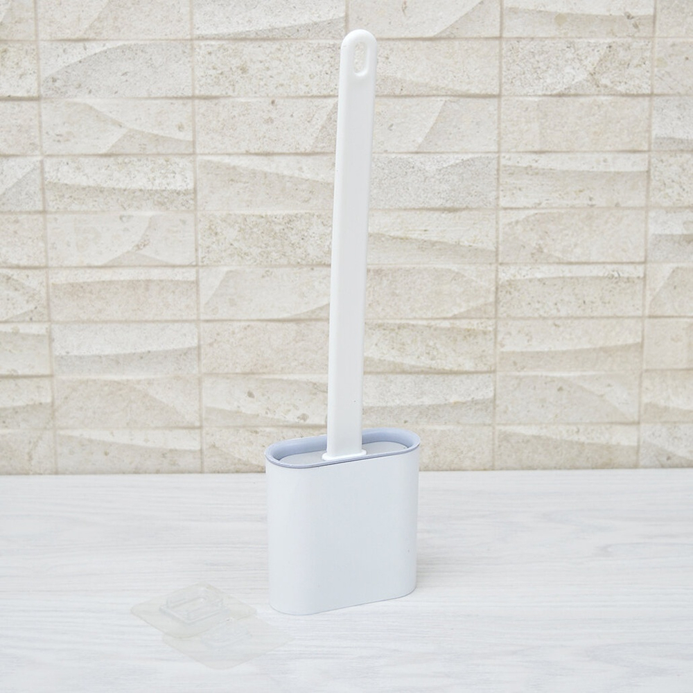 Ерш для туалета силиконовый с подставкой HP-TE02 Happy Panda