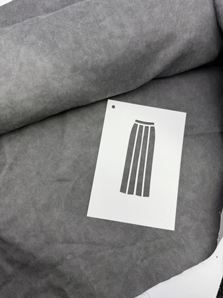 Хлопок твил Варенка Серый