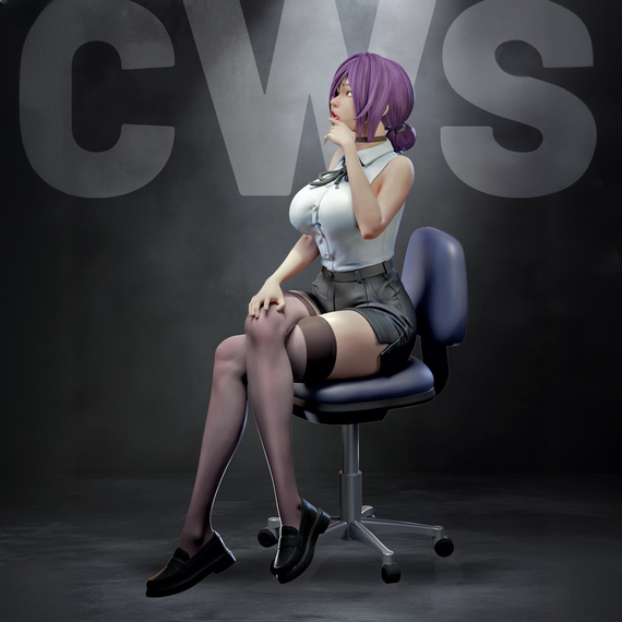 Reze office Lady - Chainsaw Man
