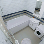 Ванна акриловая прямоугольная ТРИТОН Дина 1700х750х430 мм